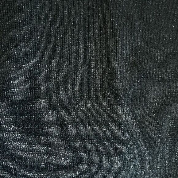 Euro-X silk blend black metallic sleeveless sweater glam maximalist L NWT - Picture 2 of 5